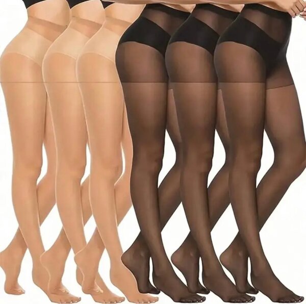 Collants transparents élégants femmes