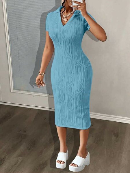 Robe Élégante Femme Casual