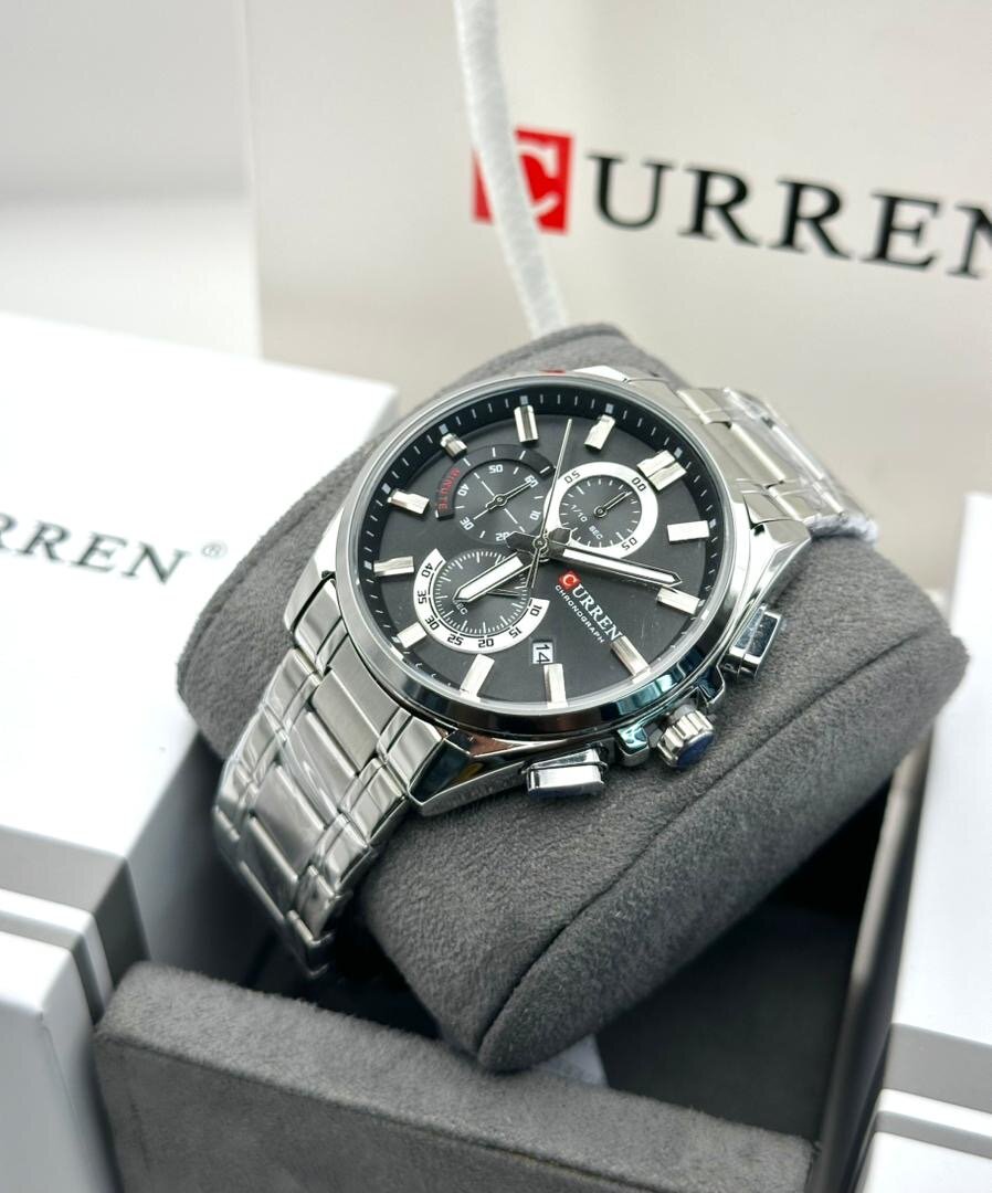 Montre homme Curren acier inoxydable