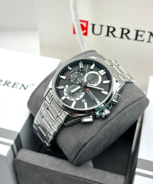 Montre homme Curren acier inoxydable