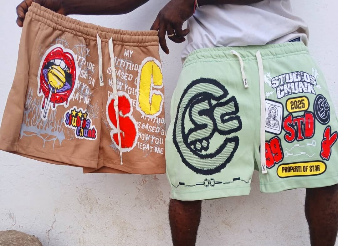 Shorts graphiques unisexes tendance