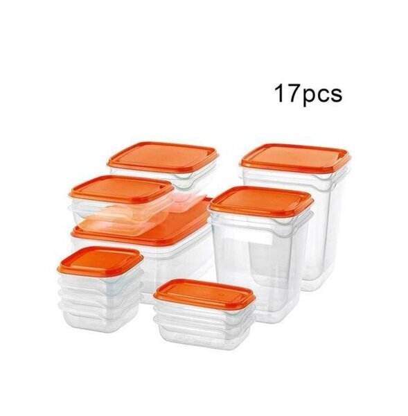 Set de 17 boîtes alimentaires