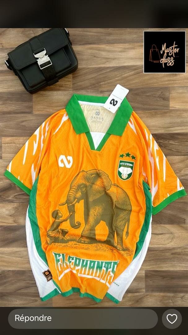 Maillot de Football Éléphants