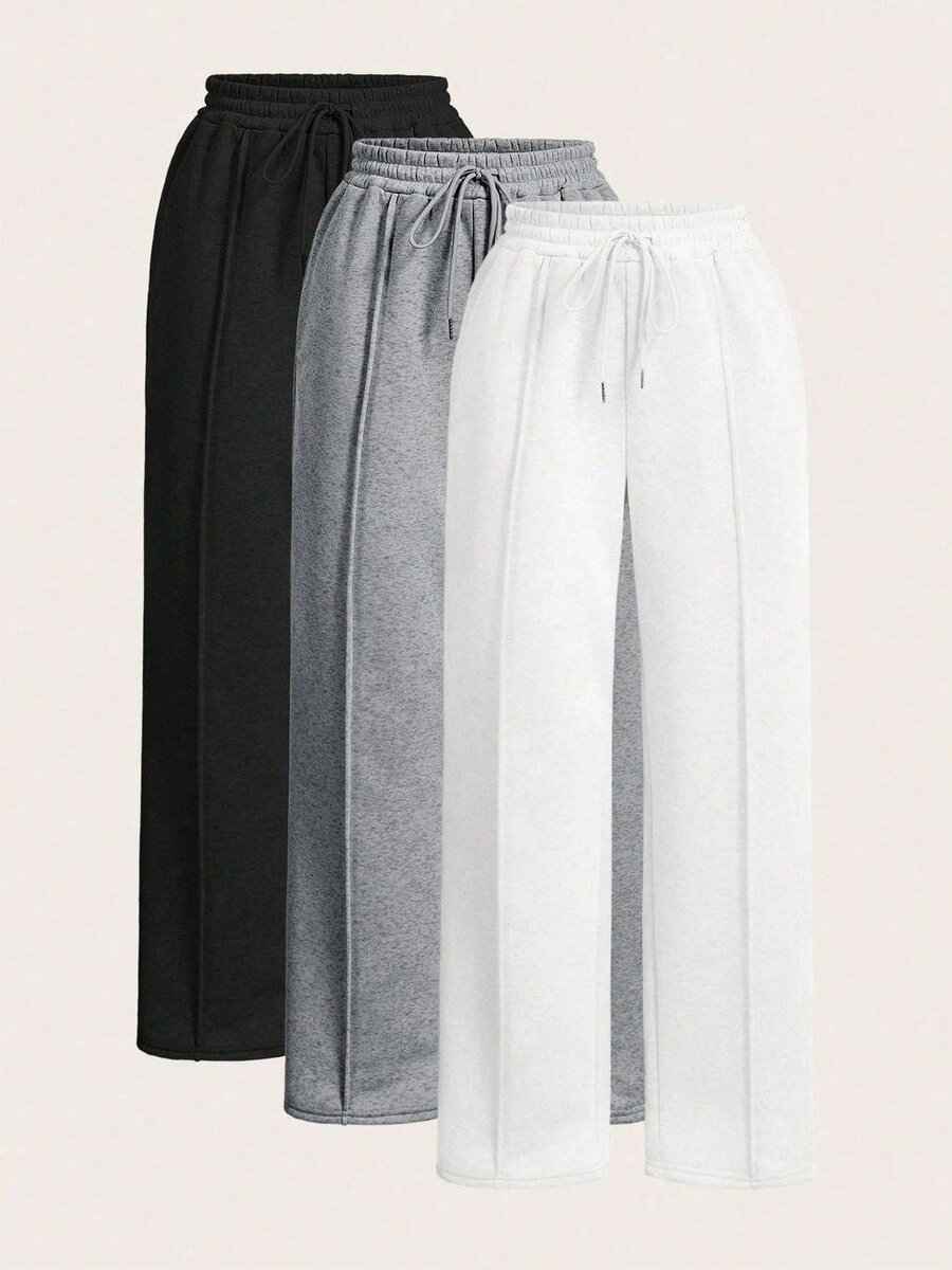 Pantalon gros bas évasé