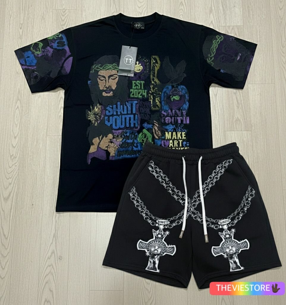 Ensemble T-shirt et Shorts Urbain