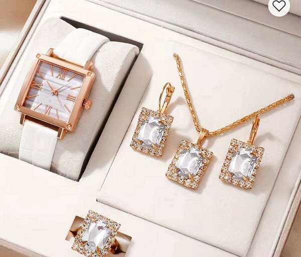 Coffret Luxueux Montre et Bijoux