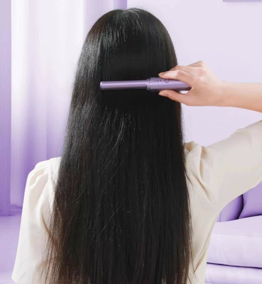 Brosse à lisser cheveux portable