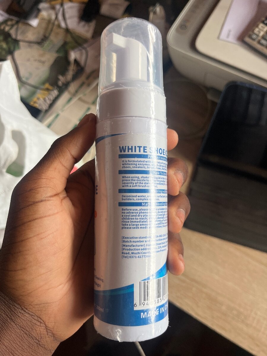 Nettoyant Chaussures Blanches