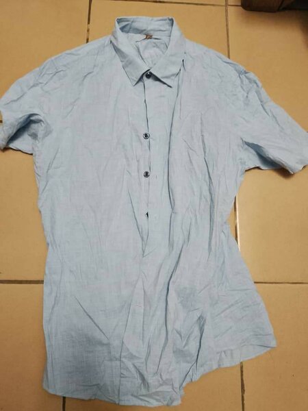 Chemise verte homme friperie