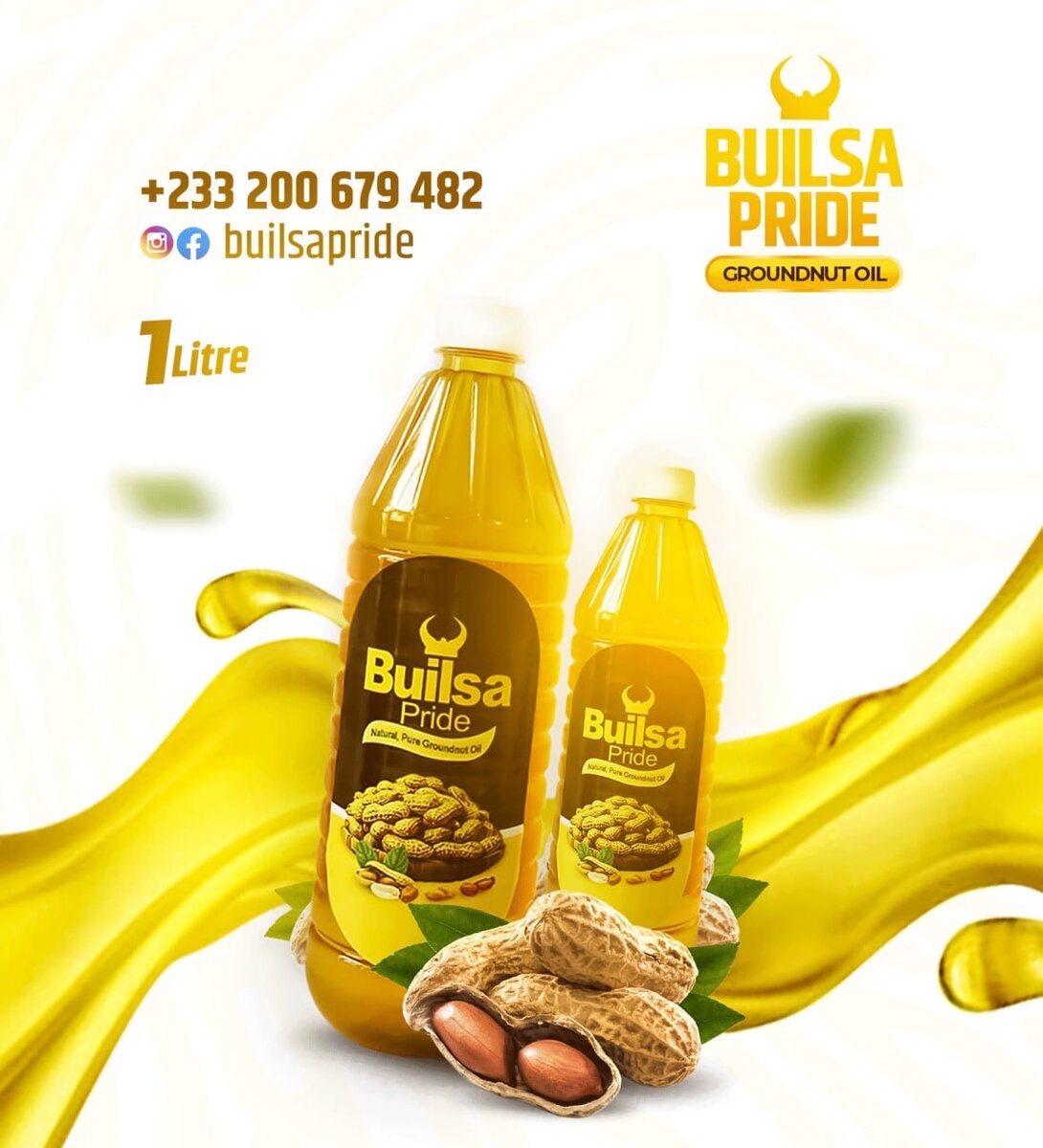 Groundnut cooking oil