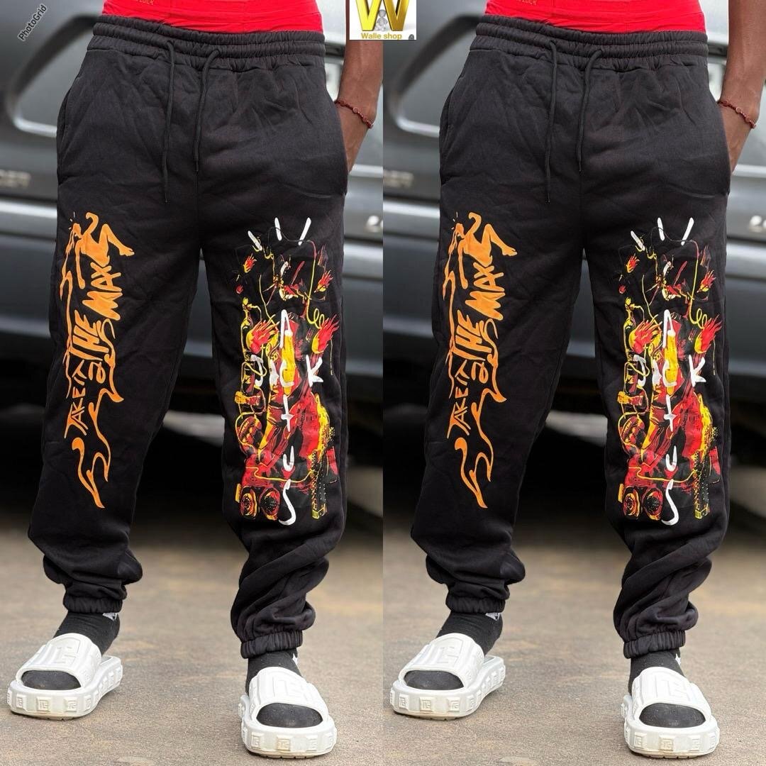 Pantalon streetwear graphique