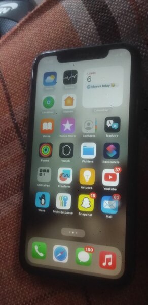 iPhone d'occasion Noir