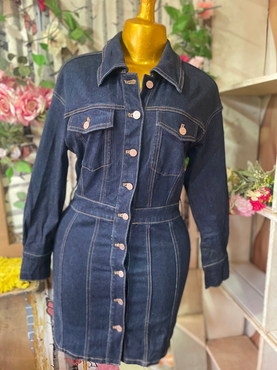 Robe en jean élégante