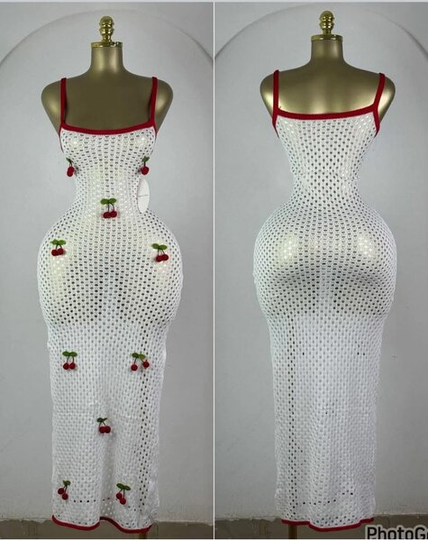 Robe tricot élégante femme