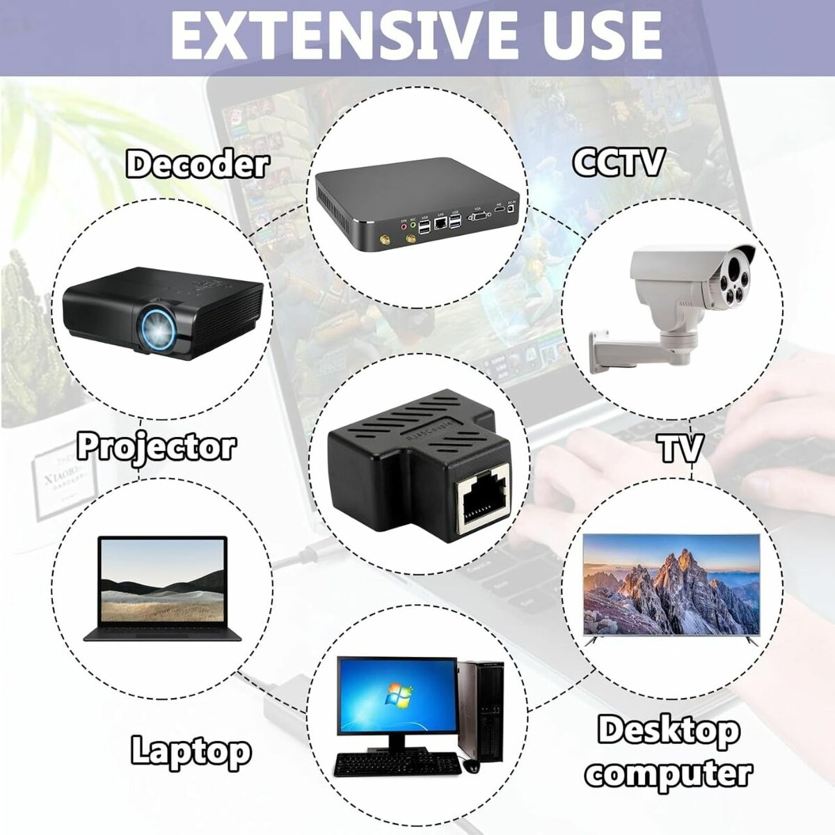 Adaptateur Réseau RJ45