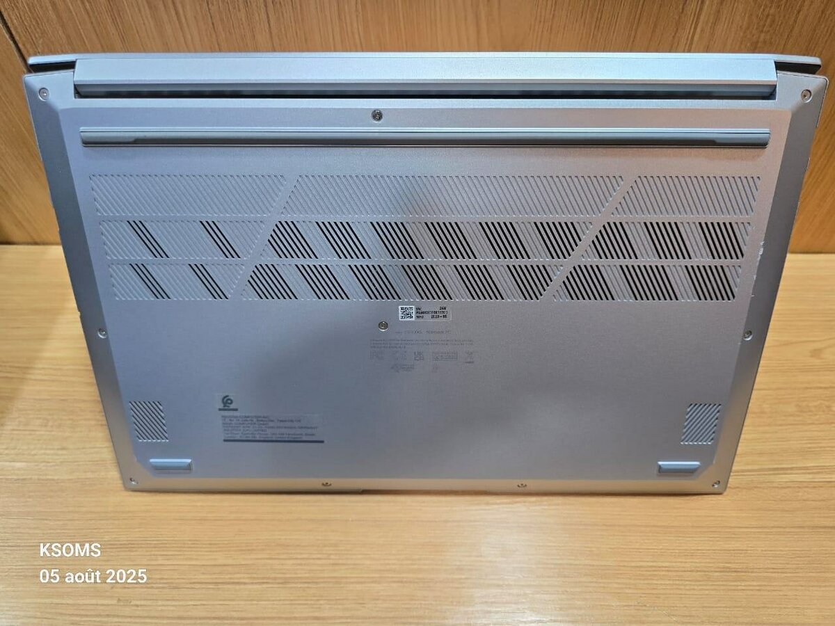 Ordinateur portable moderne