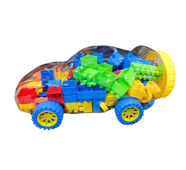 Voiture de blocs éducatifs