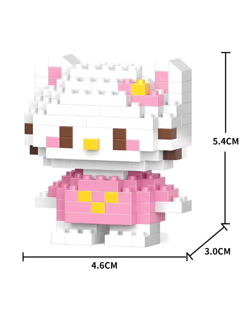 Hello Kity (White) Bricks