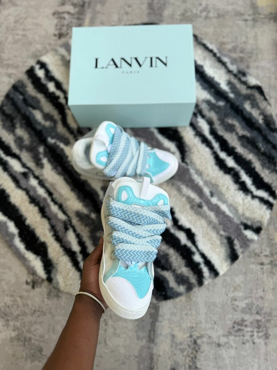 Lanvin Baskets Bleu Casual