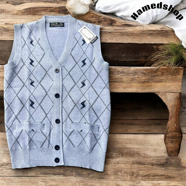 Gilet maille sans manches