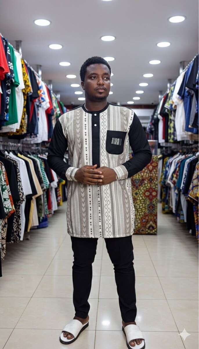 Tunique Africaine Élégante