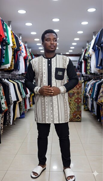 Tunique Africaine Élégante