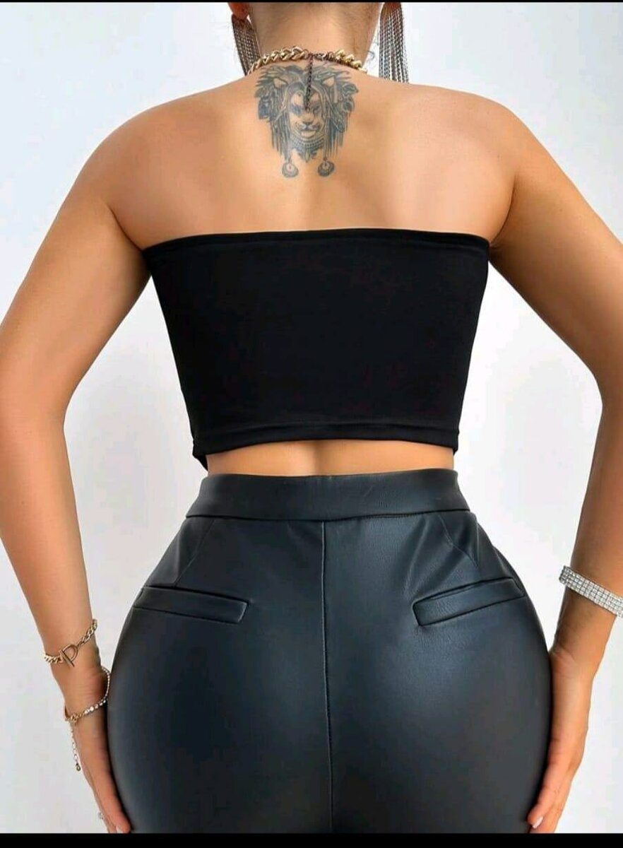 Corset bustier noir élégant