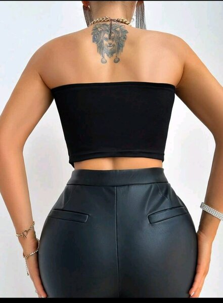 Corset bustier noir élégant