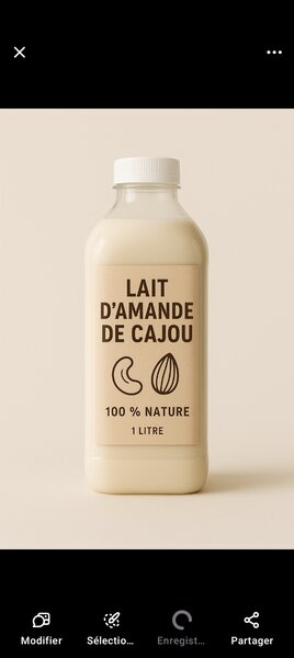 Boisson Amande Cajou 1L Nature