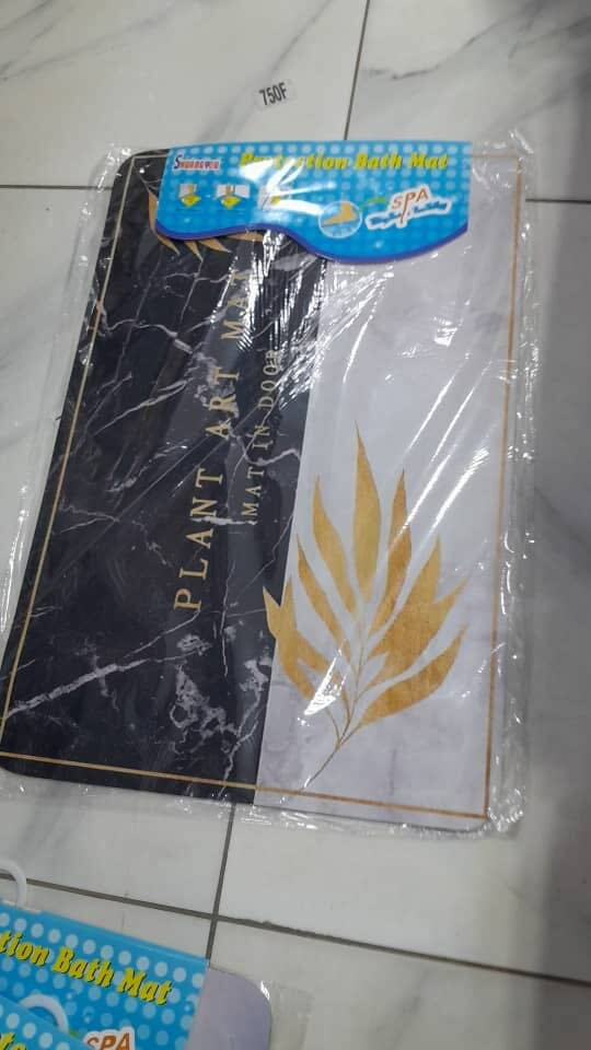 Tapis de douche absorbant