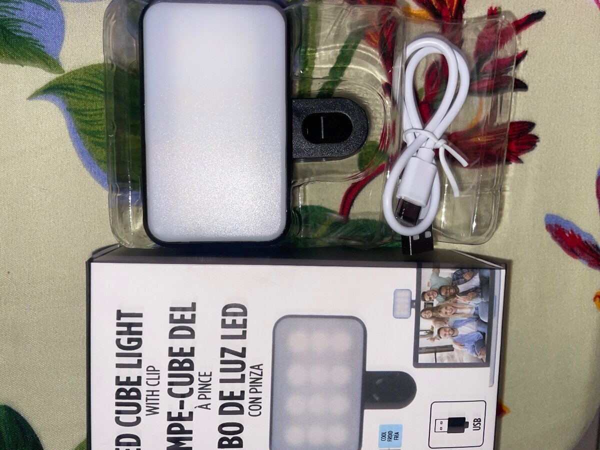 Lampe LED Clip Réglable USB