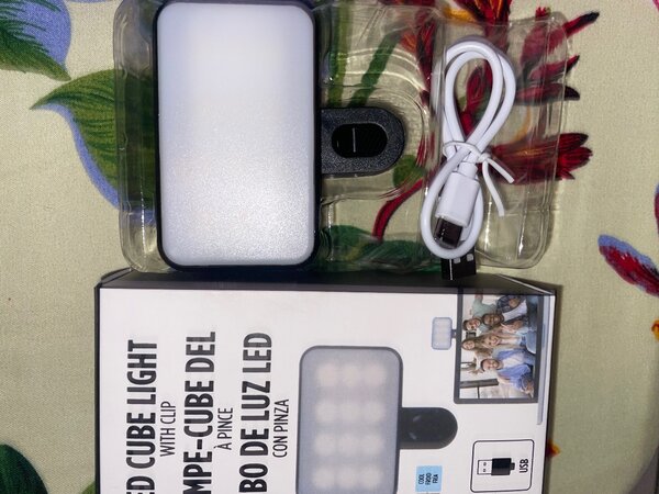 Lampe LED Clip Réglable USB