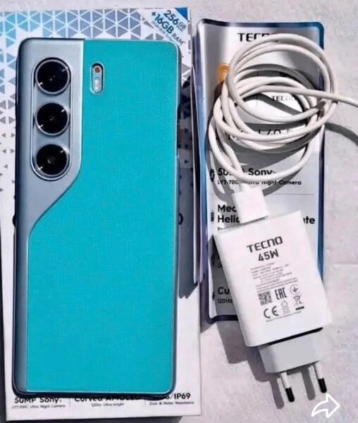 Smartphone Tecno 256Go 16Go