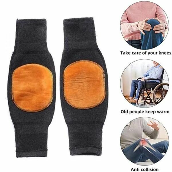Unisex Cashmere Wool Knee Brace Pads | Winter Warm Thermal