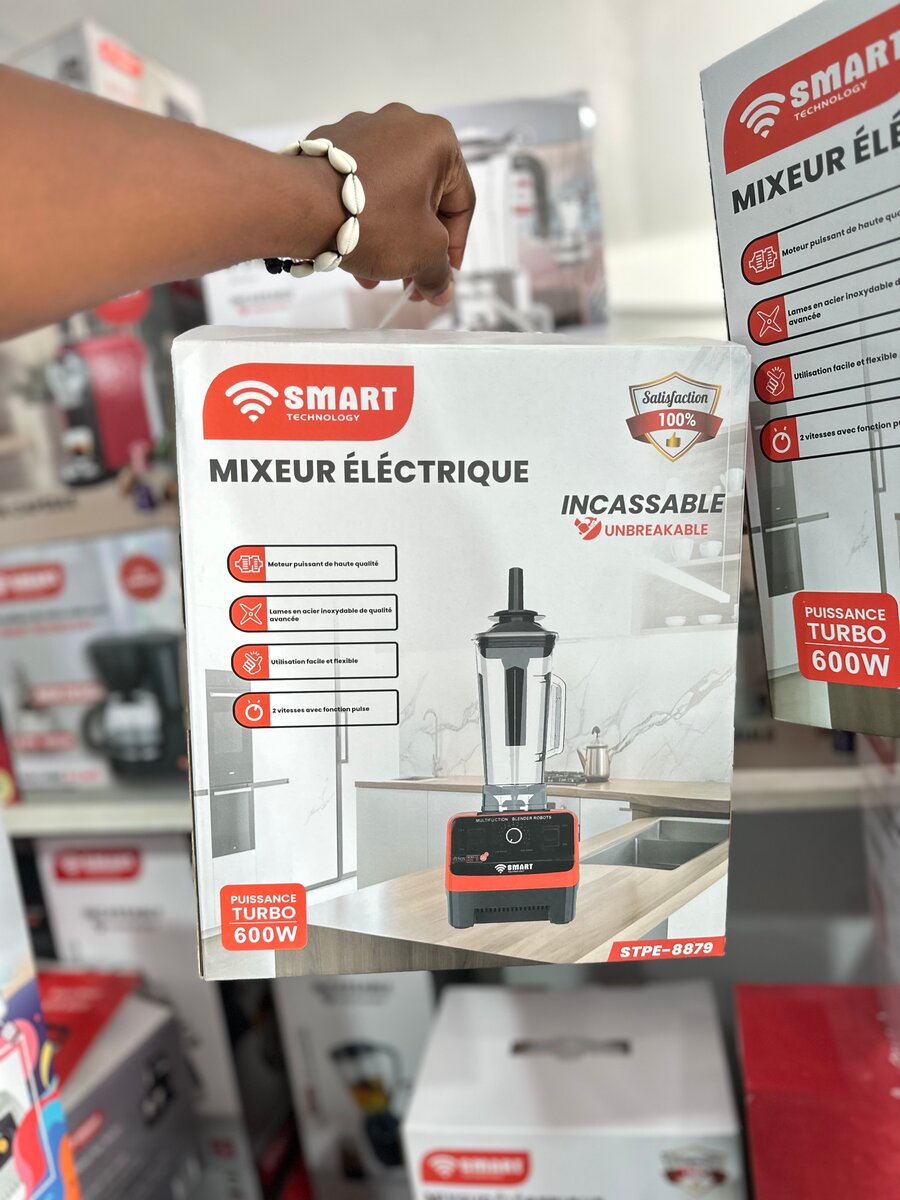 Mixeur Électrique Incassable 600W