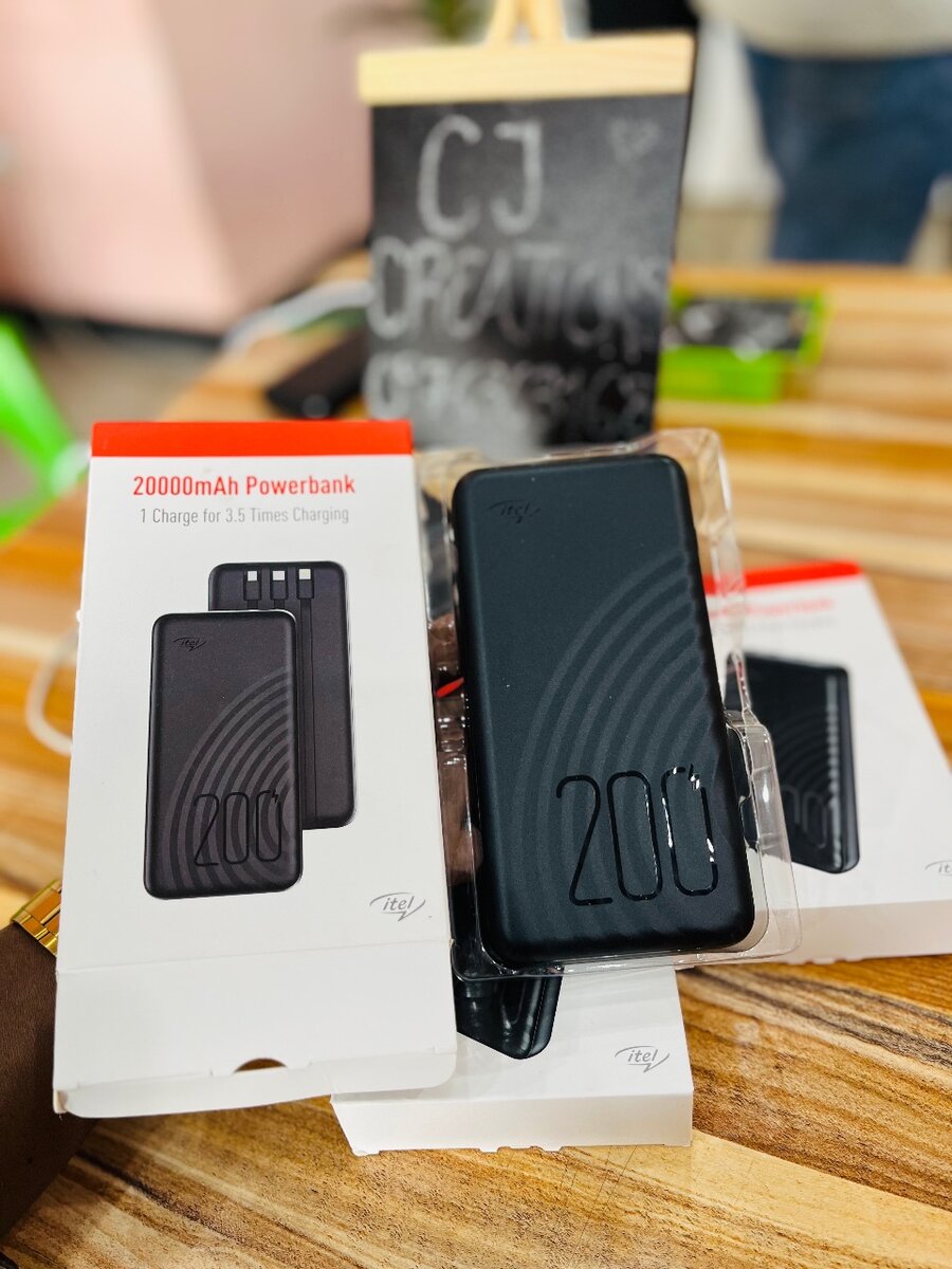Itel powerbanks 20000mAh