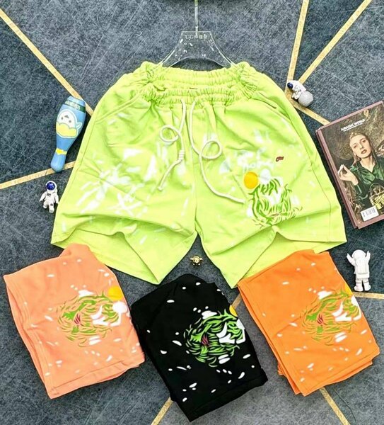 Shorts colorés en coton