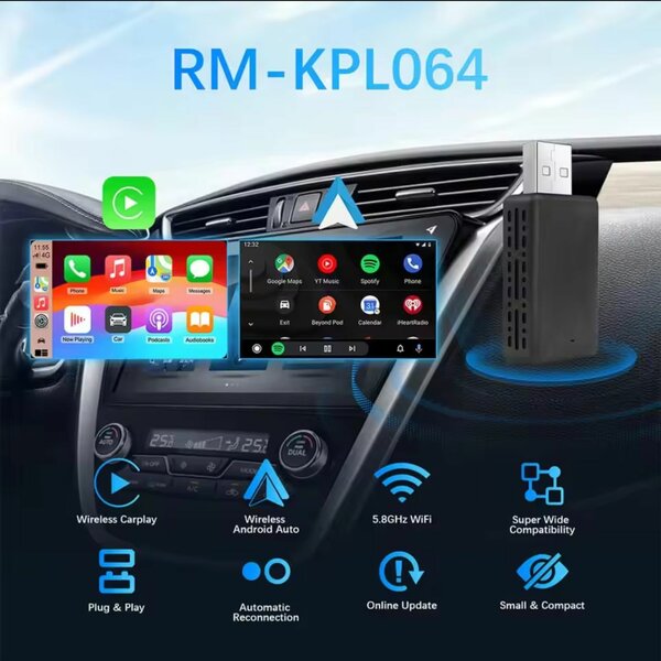 Adaptateur CarPlay/Android Auto