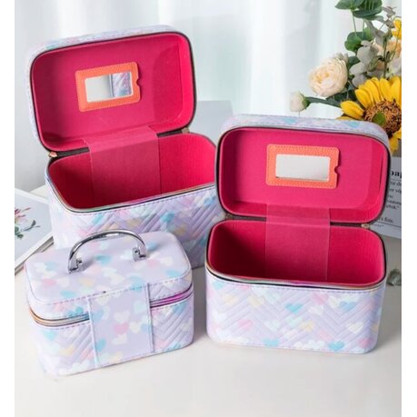 Holographic Makeup Cases Set