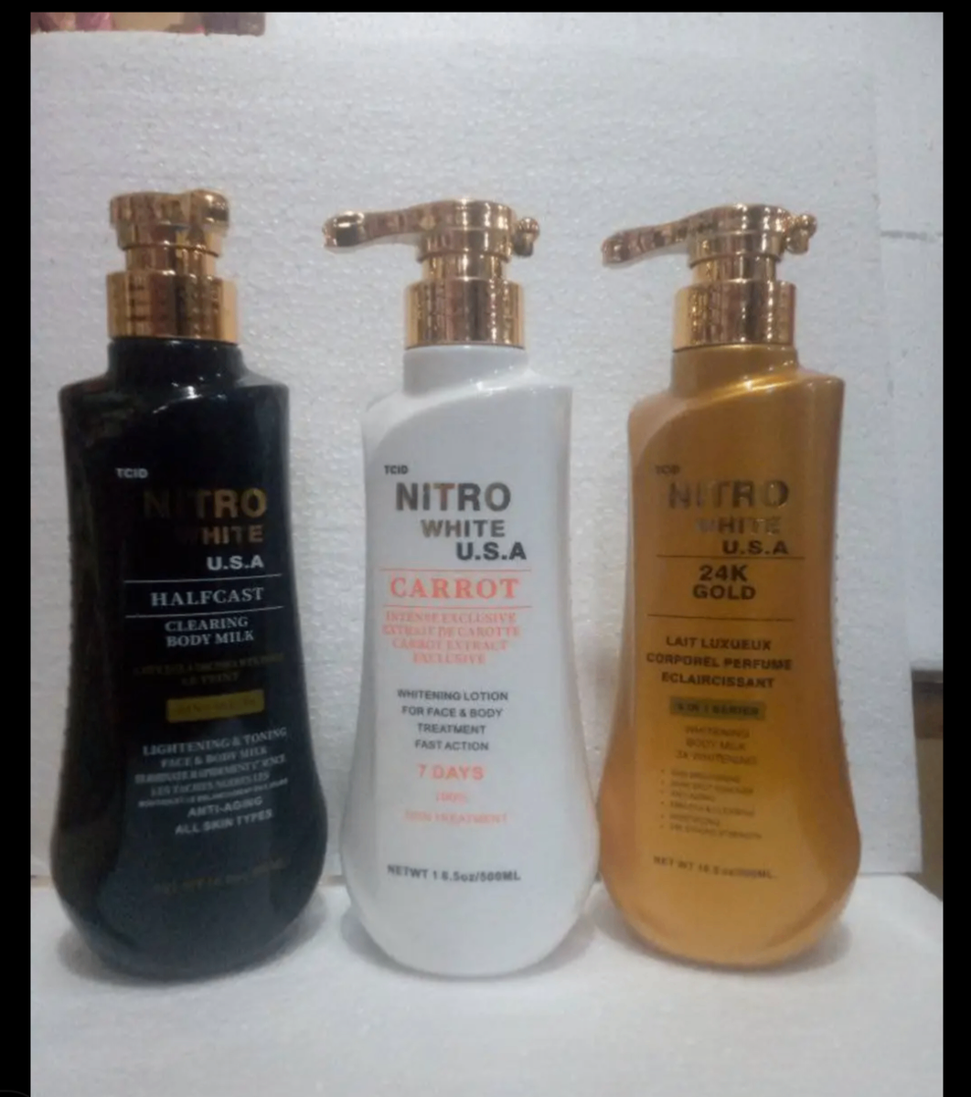 Nitro white lotion