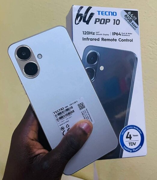 TECNO POP 10c 6.6" Smartphone
