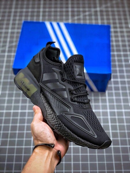Adidas ZX 2k boost all black