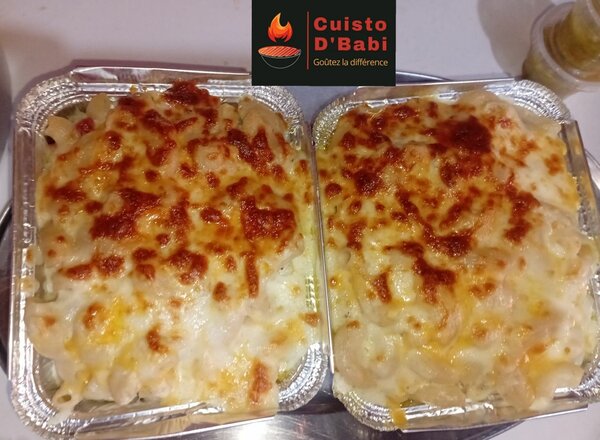 Mac and cheese au jambon