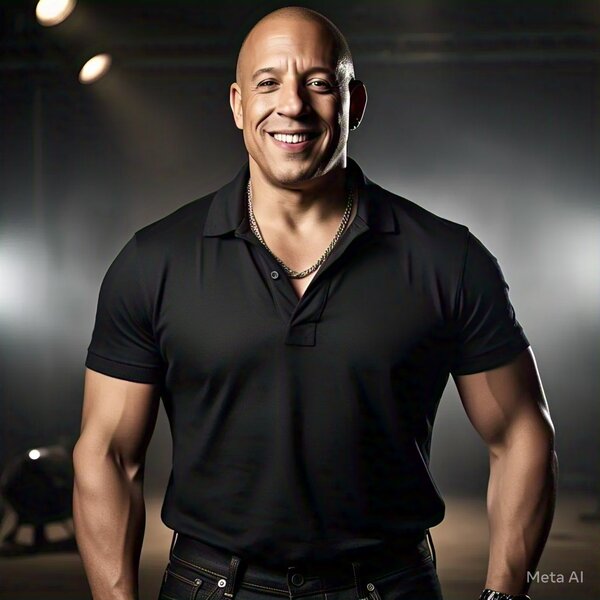 Black polo shirt