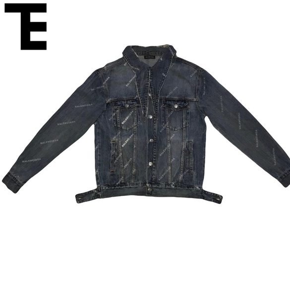 balenciaga denim jacket