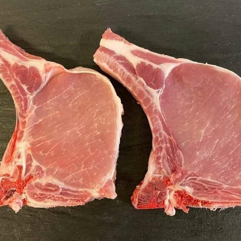 Côtelettes de porc fraîches