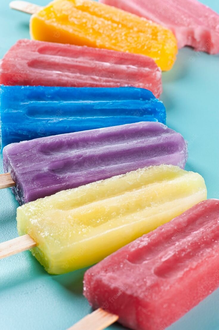 Glaces fruitées
