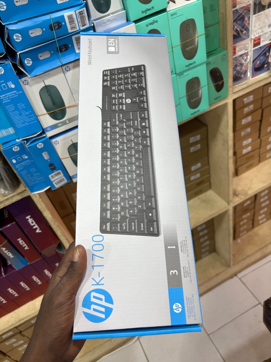 Clavier avec fils