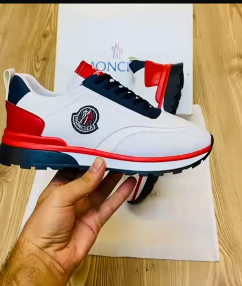 Baskets blanches Moncler