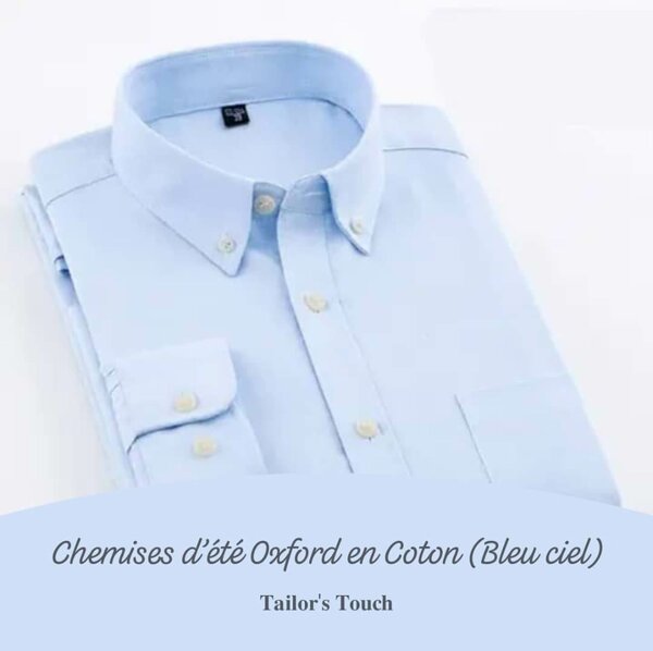 Chemises d'été Oxford en Coton